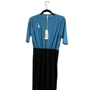 Kuhl Sky Blue and Black Swim Coverup